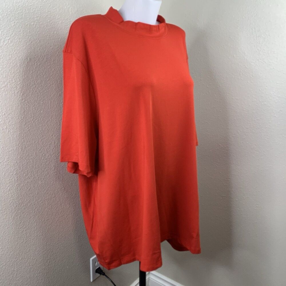 Universal Standard Bright Red Tshirt Women’s Sz 3XL XXXL NEW! Top